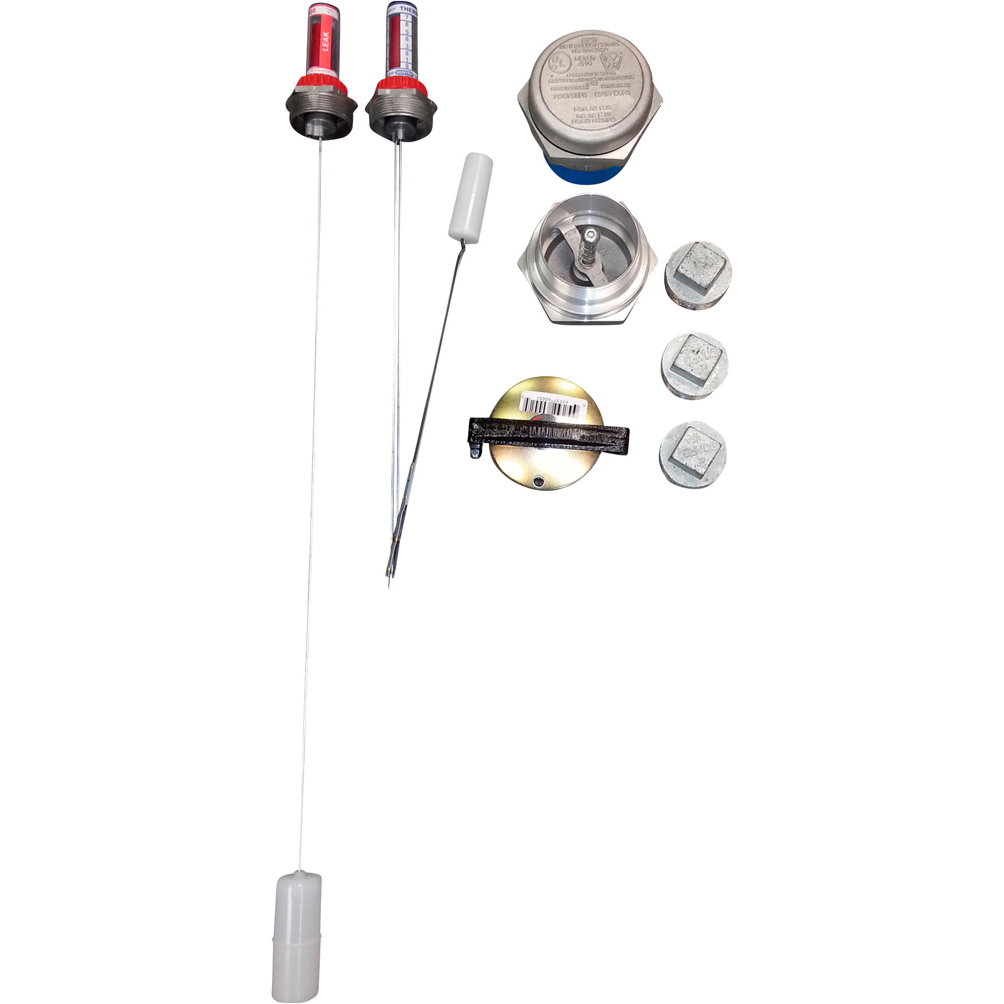 Midwest Industrial Tanks Fitting Package, 1000-Gal., 8-Pc. Set, Model# RTD-1000-FTG-PKG